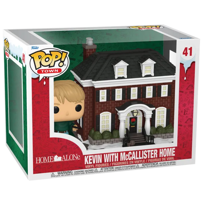 FUN80042 Home Alone - Kevin with McCallister Home Pop! Town - Funko - Titan Pop Culture