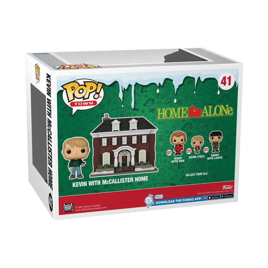 FUN80042 Home Alone - Kevin with McCallister Home Pop! Town - Funko - Titan Pop Culture