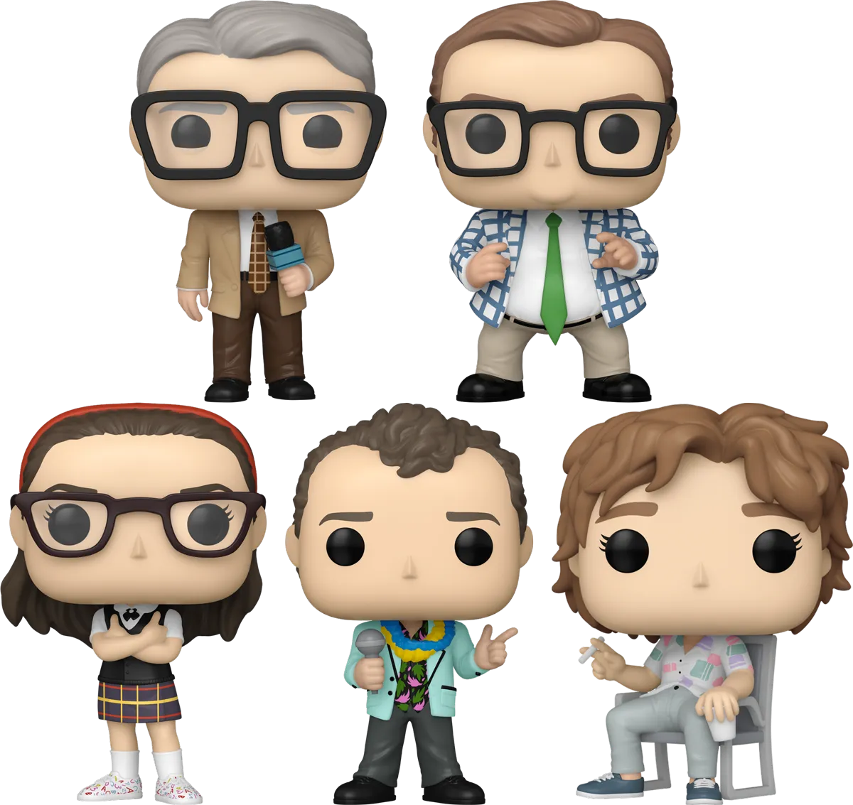 FUN80062 + FUN80063 + FUN80064 + FUN80065 + FUN80067 Saturday Night Live: 50th Anniversary - Live from New York Pop! Vinyl Bundle (Set of 5) - Funko - Titan Pop Culture