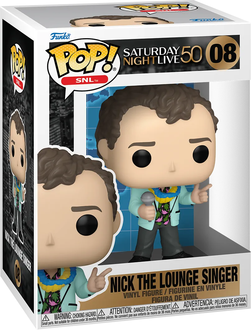 FUN80065 Saturday Night Live: 50th Anniversary - Nick the Lounge Singer Pop! Vinyl - Funko - Titan Pop Culture