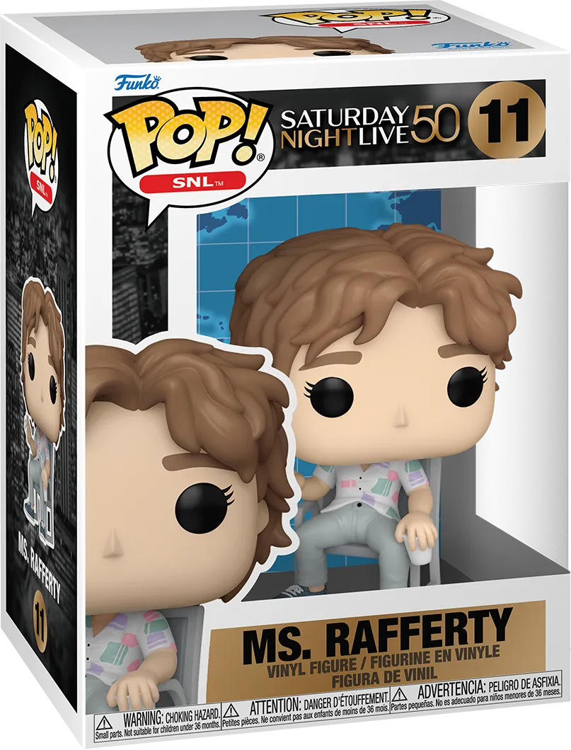 FUN80067 Saturday Night Live: 50th Anniversary - Ms. Rafferty Pop! Vinyl - Funko - Titan Pop Culture