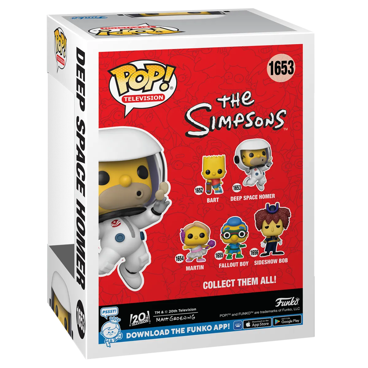 FUN80072 The Simpsons - Deep Space Homer Pop! Vinyl - Funko - Titan Pop Culture