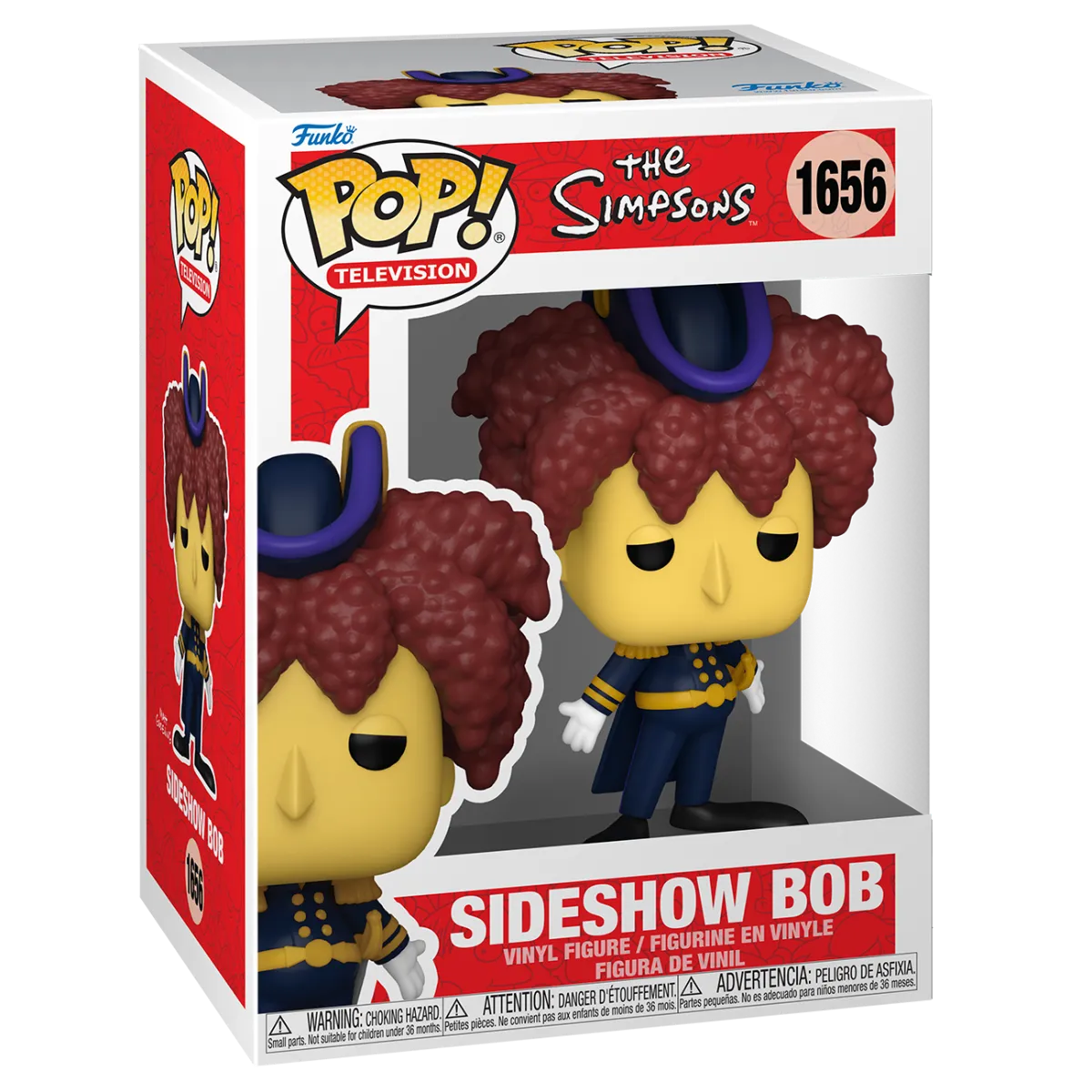 FUN80075 The Simpsons - Sideshow Bob (Captain Bob Outfit) Pop! Vinyl - Funko - Titan Pop Culture