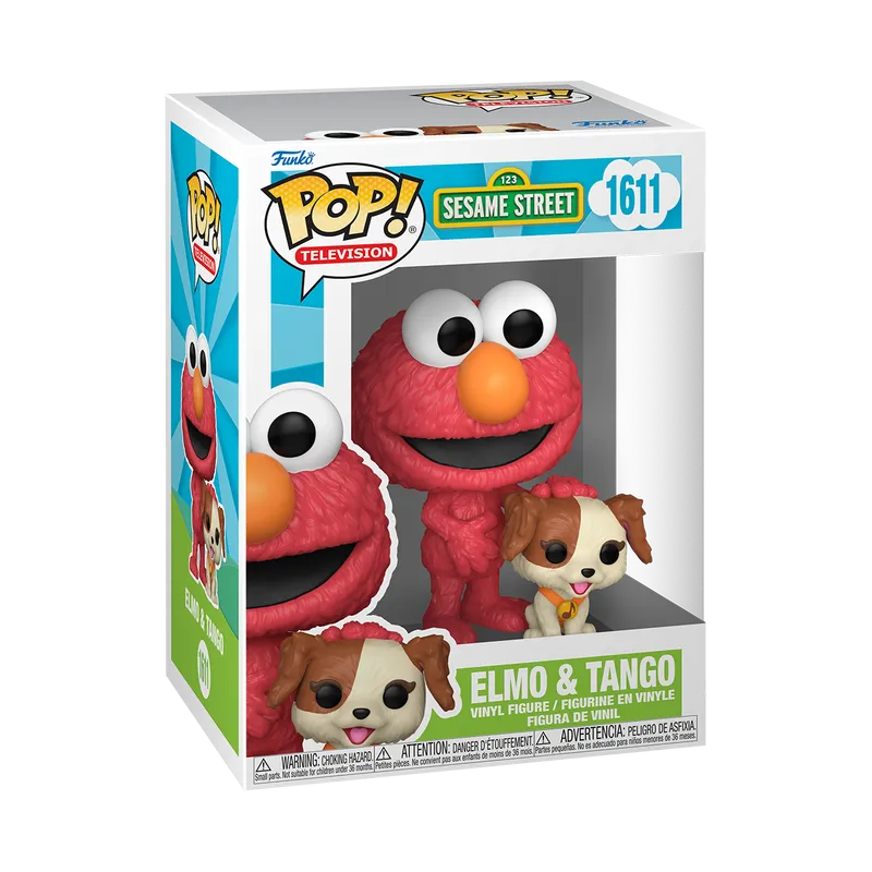 FUN80143 Sesame Street - Elmo & Tango Pop! Vinyl - Funko - Titan Pop Culture