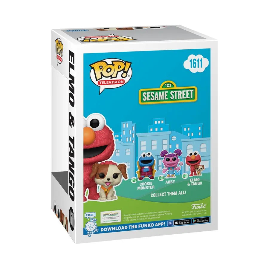 FUN80143 Sesame Street - Elmo & Tango Pop! Vinyl - Funko - Titan Pop Culture