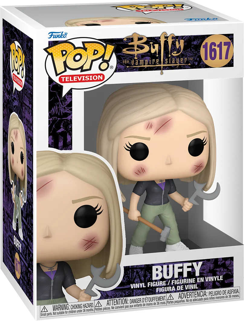 FUN80153 Buffy the Vampire Slayer - Buffy with Weapons Pop! Vinyl - Funko - Titan Pop Culture