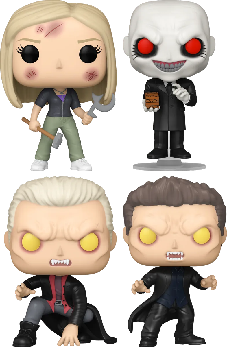 FUN80153 + FUN80154 + FUN80155 + FUN80156 Buffy the Vampire Slayer - Hellmouth Pop! Vinyl Bundle (Set of 4) - Funko - Titan Pop Culture