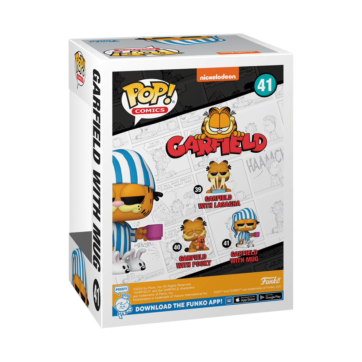 FUN80162 Garfield - Garfield with Mug Pop! Vinyl - Funko - Titan Pop Culture