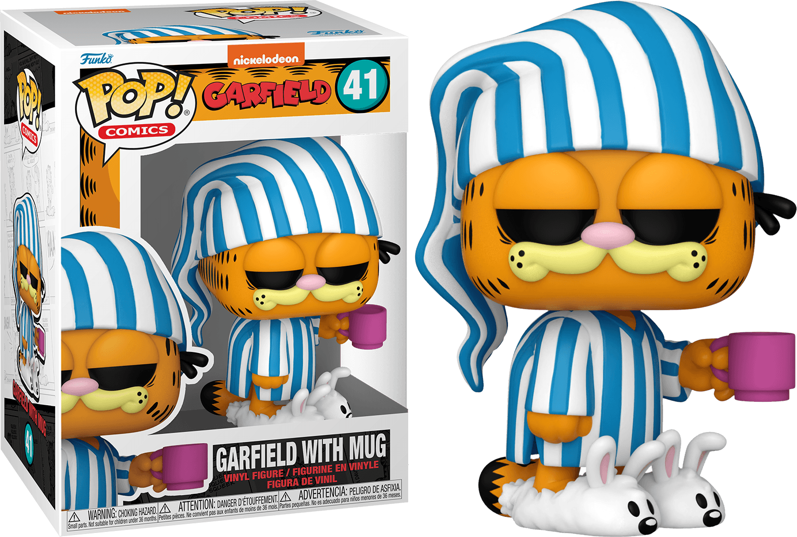 FUN80162 Garfield - Garfield with Mug Pop! Vinyl - Funko TBA - Titan Pop Culture