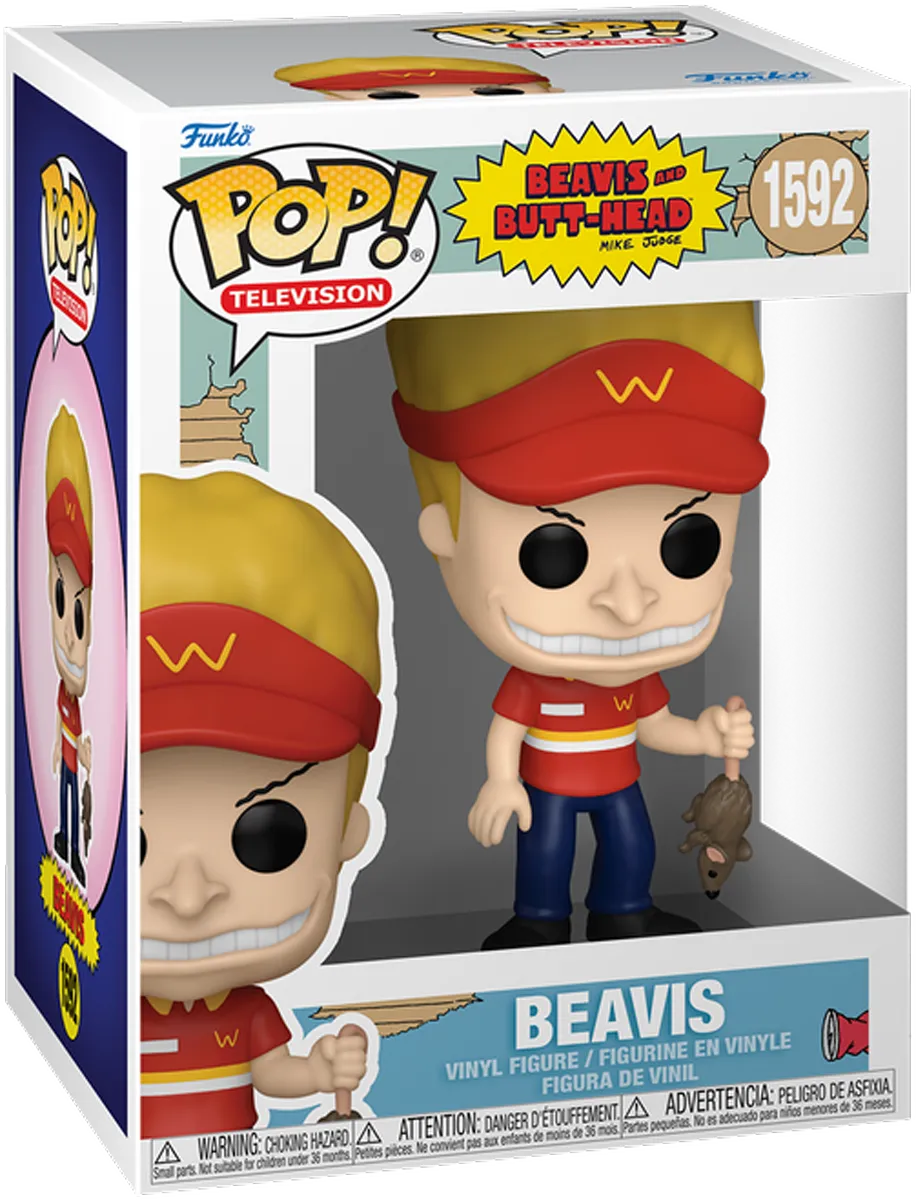 FUN80167 Beavis and Butt-Head - Beavis (Burger World Uniform) Pop! Vinyl - Funko - Titan Pop Culture