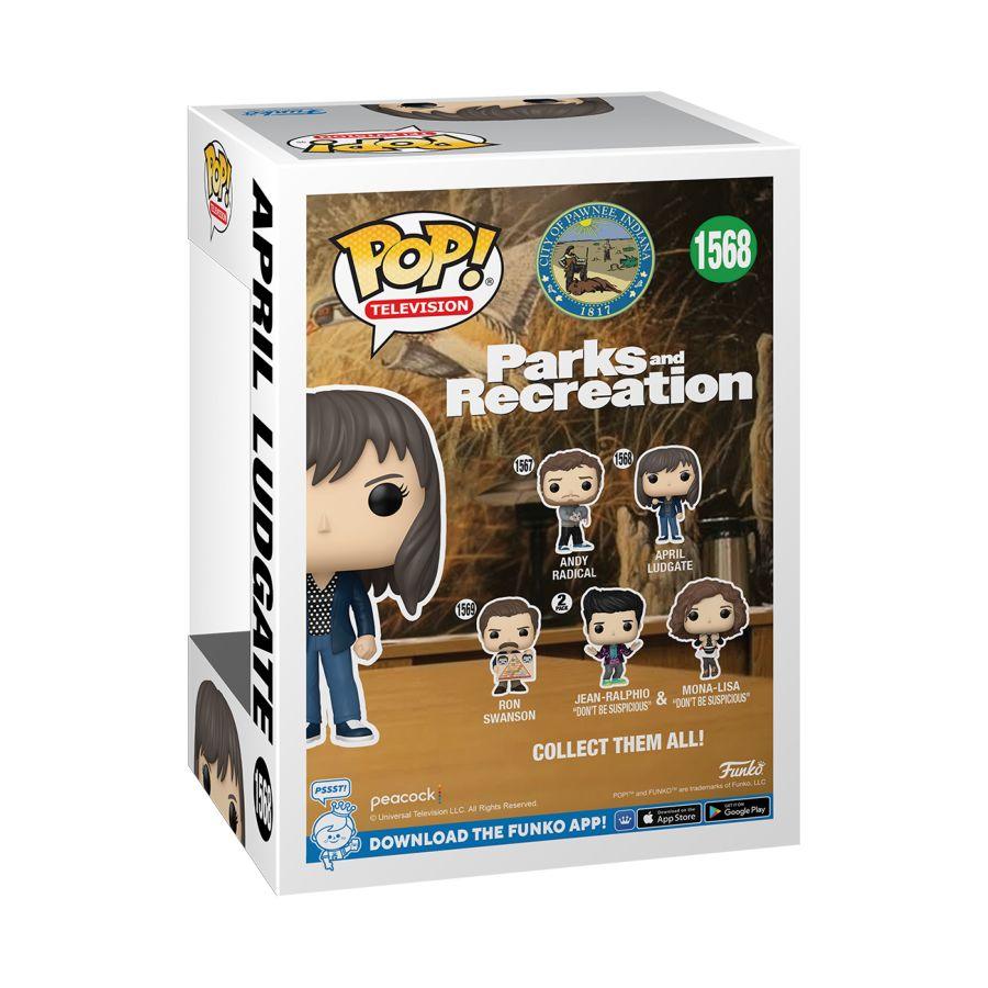 FUN80172 Parks & Recreations: 15th Anniversary - April Ludgate Pop! Vinyl - Funko - Titan Pop Culture