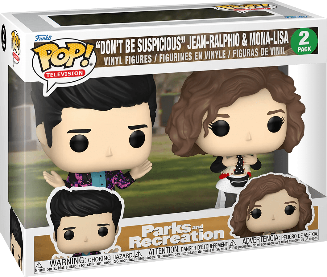 FUN80174 Parks & Recreations: 15th Anniversary - Mona & Jean Pop! Vinyl (2-Pack) - Funko - Titan Pop Culture