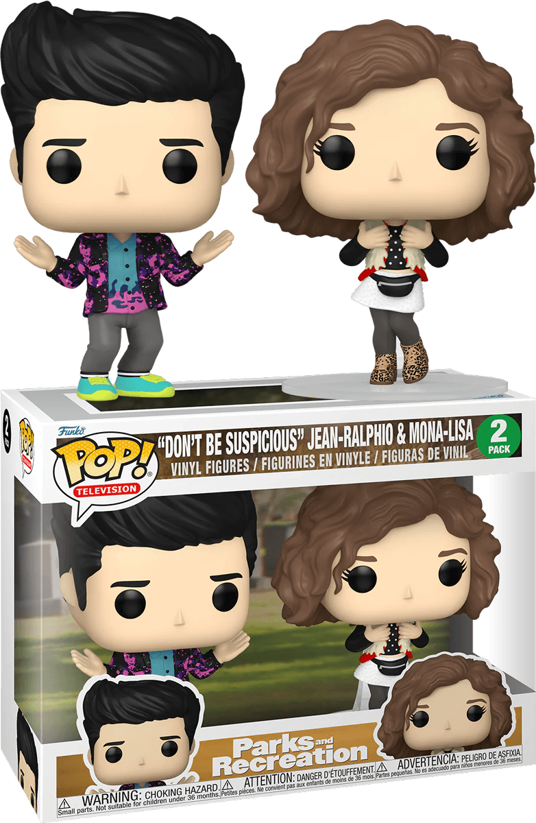 FUN80174 Parks & Recreations: 15th Anniversary - Mona & Jean Pop! Vinyl (2-Pack) - Funko - Titan Pop Culture