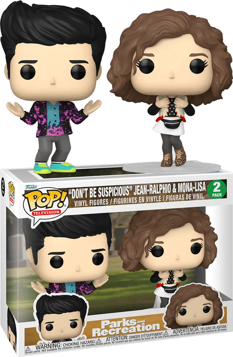 FUN80174 Parks & Recreations: 15th Anniversary - Mona & Jean Pop! Vinyl (2-Pack) - Funko - Titan Pop Culture