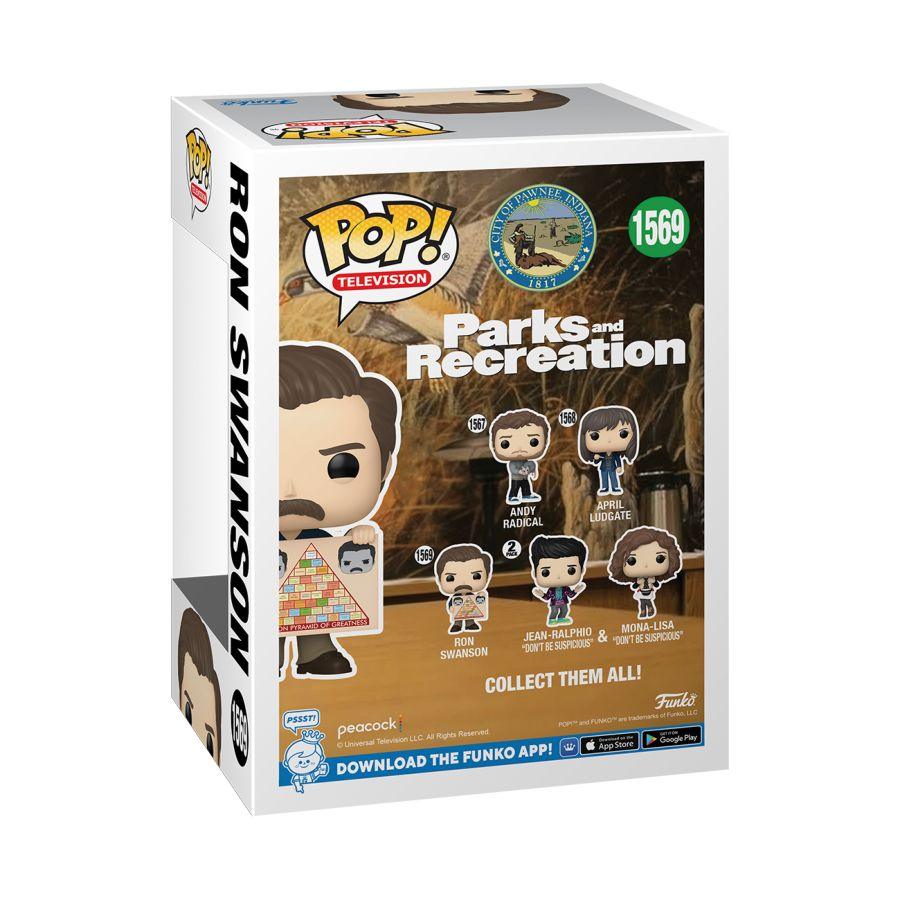 FUN80175 Parks & Recreations: 15th Anniversary - Ron Swanson Pop! Vinyl - Funko - Titan Pop Culture