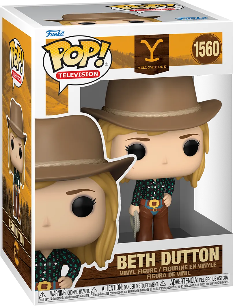 FUN80176 Yellowstone - Beth Dutton with Lasso Pop! Vinyl - Funko - Titan Pop Culture