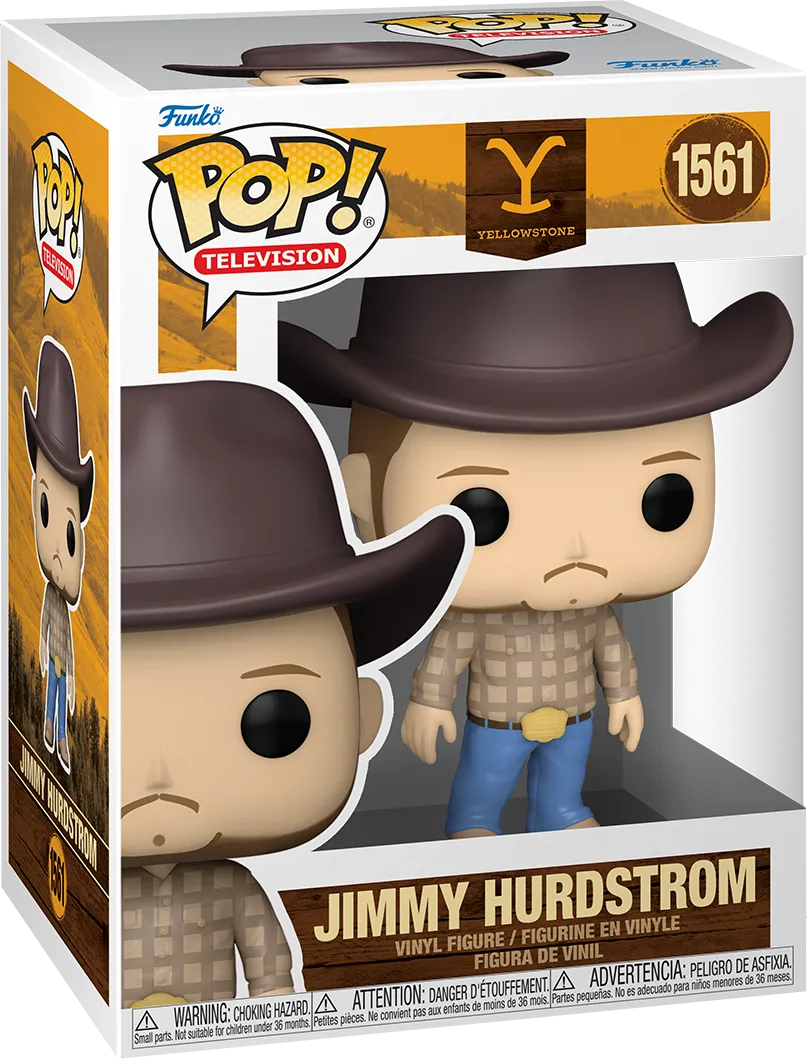 FUN80177 Yellowstone - Jimmy Hurdstrom Pop! Vinyl - Funko - Titan Pop Culture