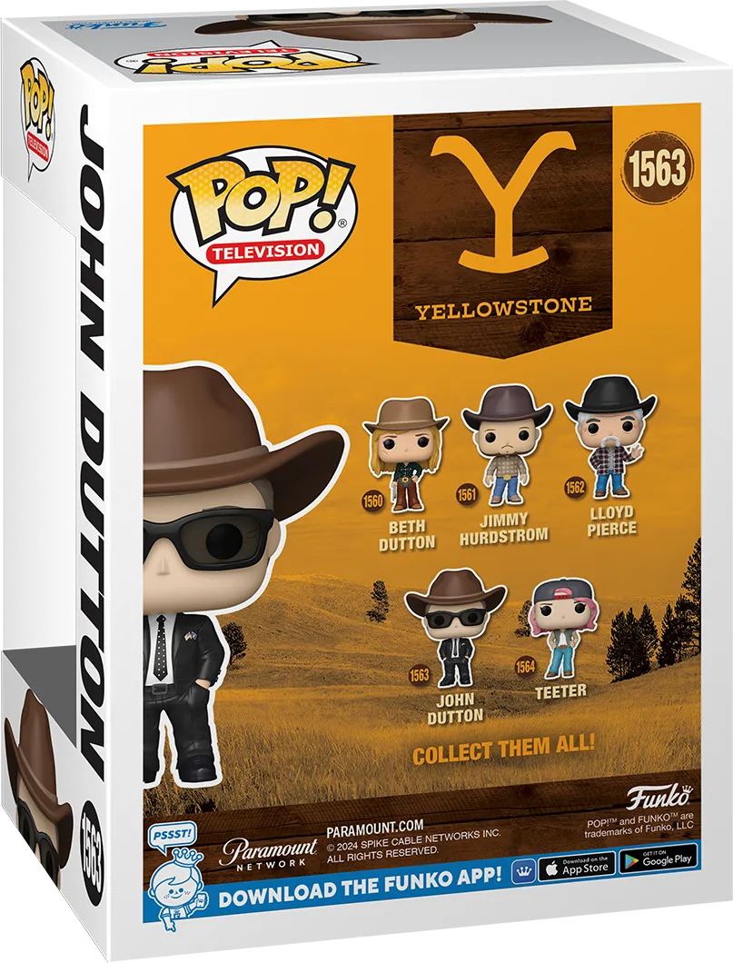 FUN80178 Yellowstone - John Dutton with Sunglasses Pop! Vinyl - Funko - Titan Pop Culture