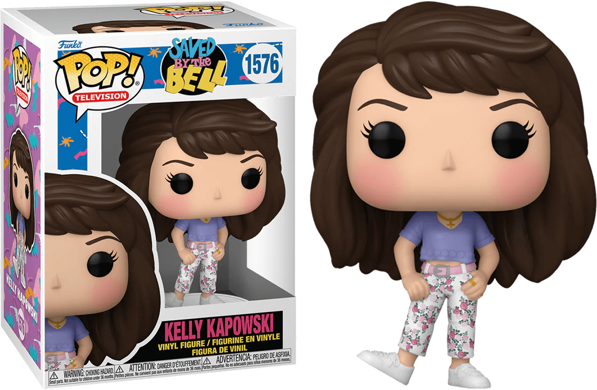 FUN80181 + FUN80183 + FUN80184 Saved by the Bell: 30th Anniversary - Bayside Trouble Pop! Vinyl Bundle (Set of 3) - Funko - Titan Pop Culture