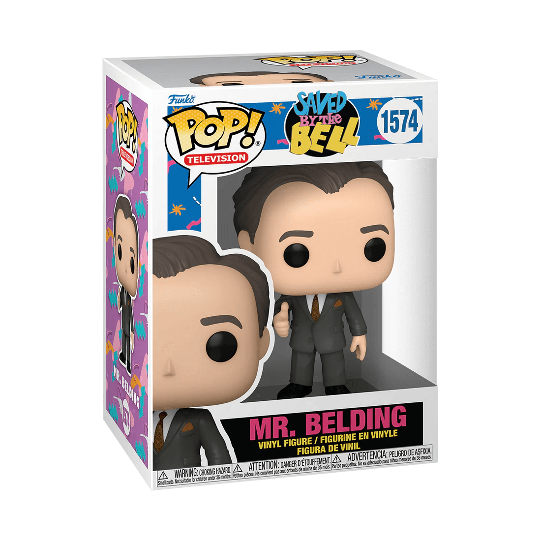 FUN80181 Saved by the Bell: 30th Anniversary - Mr. Belding Pop! Vinyl - Funko - Titan Pop Culture