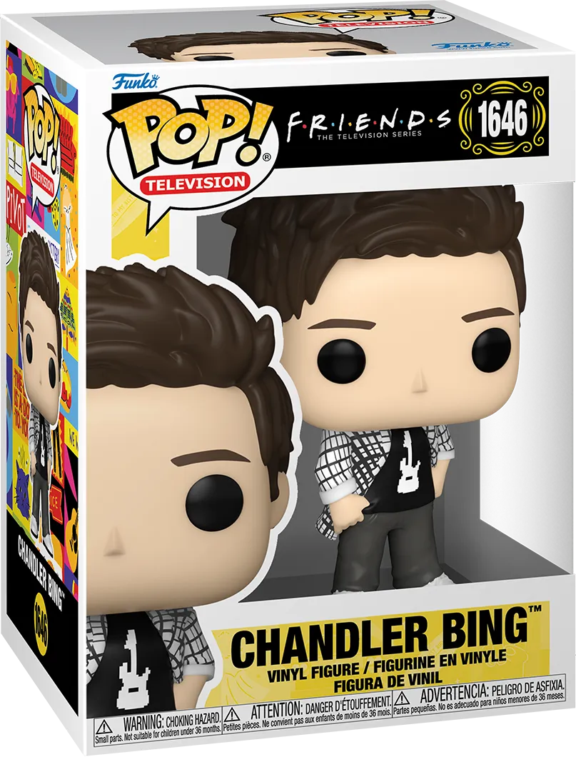 FUN80185 Friends - Chandler (College Outfit) Pop! Vinyl - Funko - Titan Pop Culture