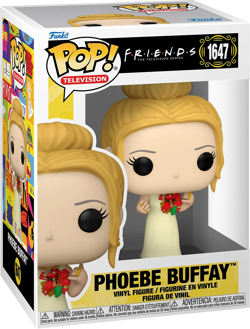 FUN80188 Friends - Phoebe (Christmas Dress) Pop! Vinyl - Funko - Titan Pop Culture