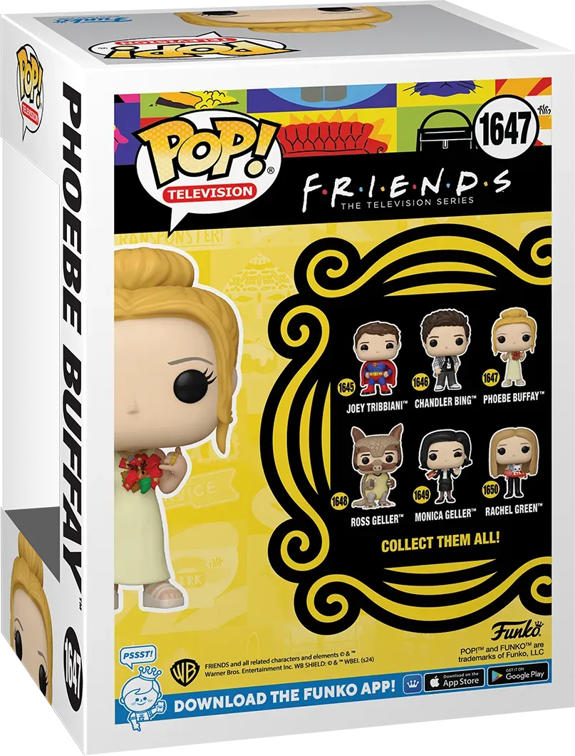 Funko Friends Figura Pop - POP TV Nu00b0 1647 - Phoebe Buffay (Yellow Dress Funko The Office