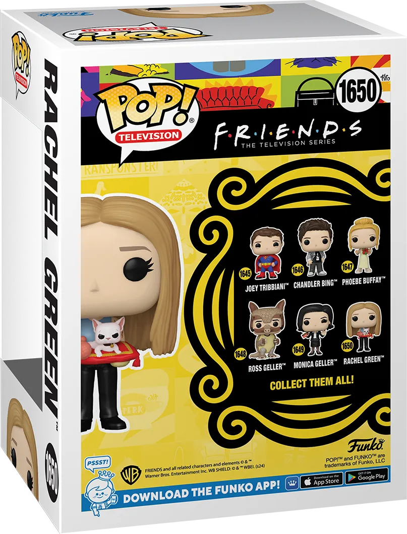 FUN80189 Friends - Rachel with Hairless Cat Pop! Vinyl - Funko - Titan Pop Culture