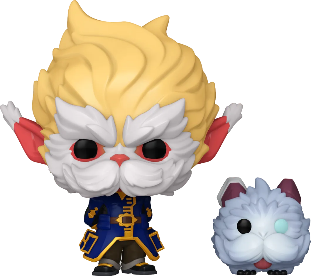 FUN80193 Arcane: League of Legends (TV) - Heimerdinger with Poro Pop! Vinyl - Funko TBA - Titan Pop Culture