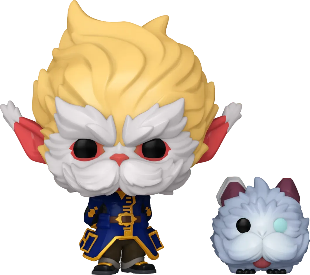 FUN80193 Arcane: League of Legends (TV) - Heimerdinger with Poro Pop! Vinyl - Funko TBA - Titan Pop Culture