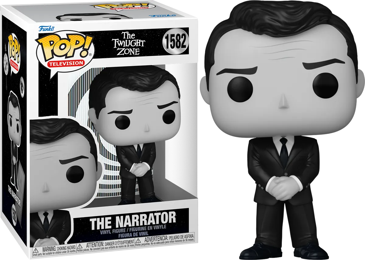 FUN80198 Twilight Zone - The Narrator Pop! Vinyl - Funko - Titan Pop Culture