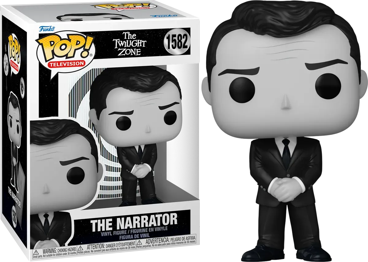 FUN80198 Twilight Zone - The Narrator Pop! Vinyl - Funko - Titan Pop Culture