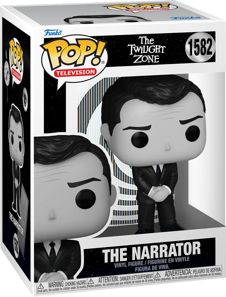 FUN80198 Twilight Zone - The Narrator Pop! Vinyl - Funko - Titan Pop Culture