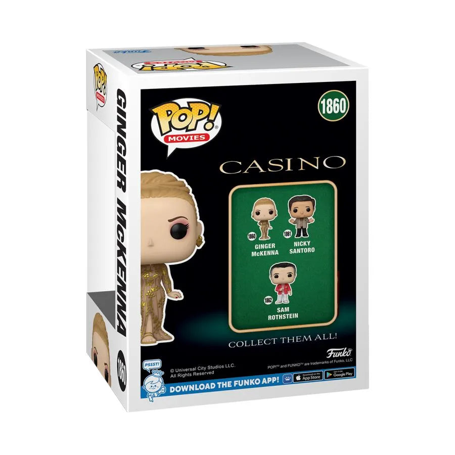 FUN80201 Casino - Ginger McKenna Pop! Vinyl - Funko - Titan Pop Culture