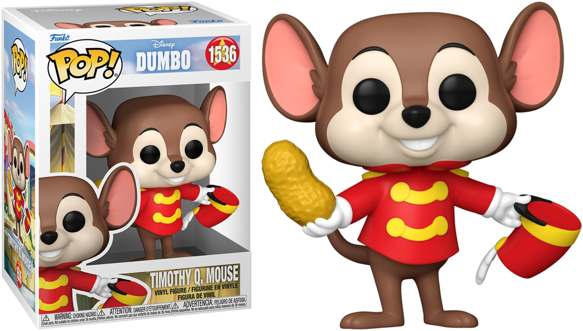 FUN80208 Dumbo (1941) - Timothy Q. Mouse Pop! Vinyl - Funko - Titan Pop Culture