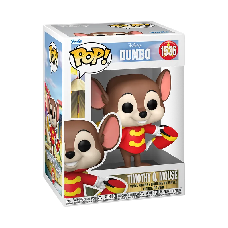 FUN80208 Dumbo (1941) - Timothy Q. Mouse Pop! Vinyl - Funko - Titan Pop Culture