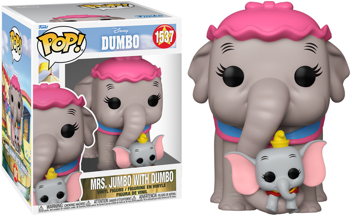 Dumbo (1941) - Mrs. Jumbo with Dumbo 6" Pop! Vinyl