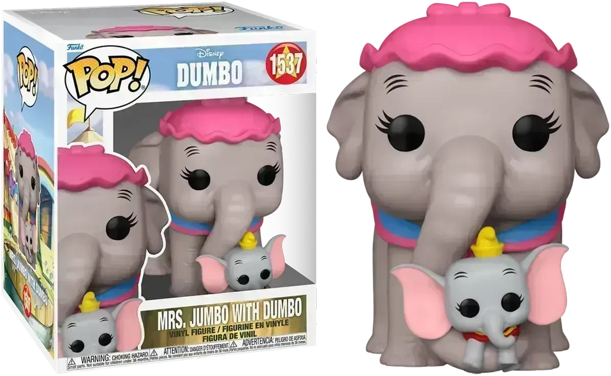 Dumbo (1941) - Mrs. Jumbo with Dumbo 6