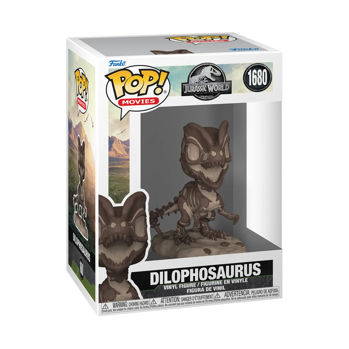 FUN80223 Jurassic World - Dilophosaurus Fossil Pop! Vinyl - Funko - Titan Pop Culture