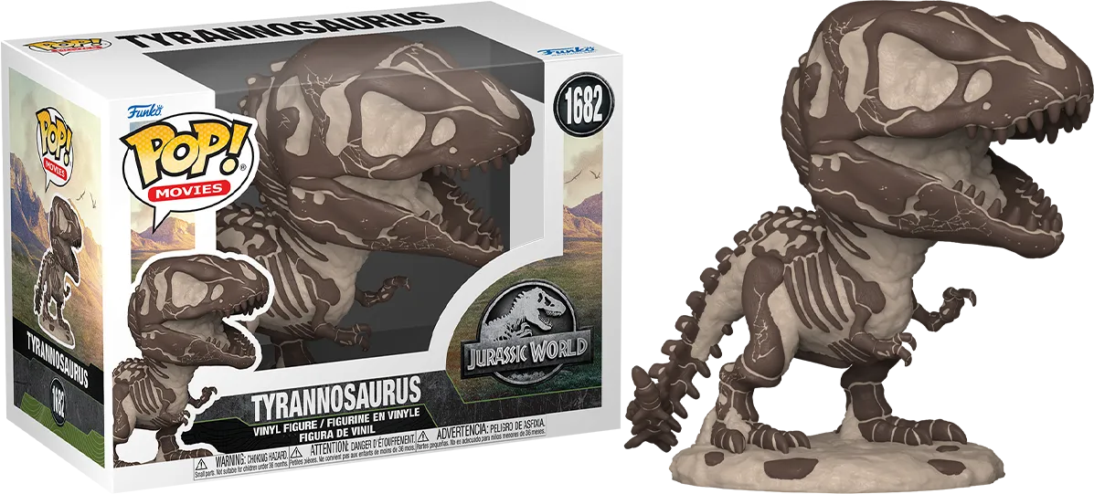 FUN80225 Jurassic World - Tyrannosaurus Fossil Pop! Vinyl - Funko - Titan Pop Culture