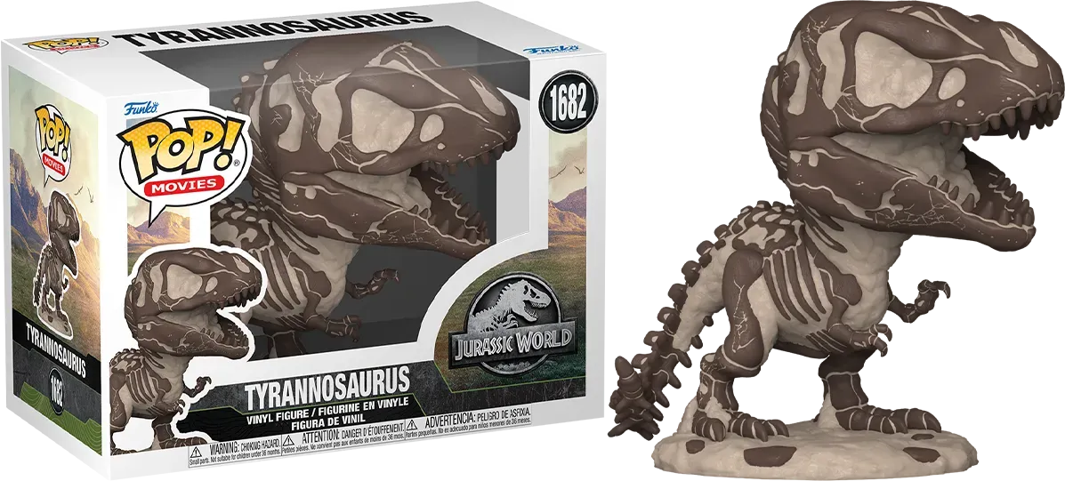 FUN80225 Jurassic World - Tyrannosaurus Fossil Pop! Vinyl - Funko - Titan Pop Culture