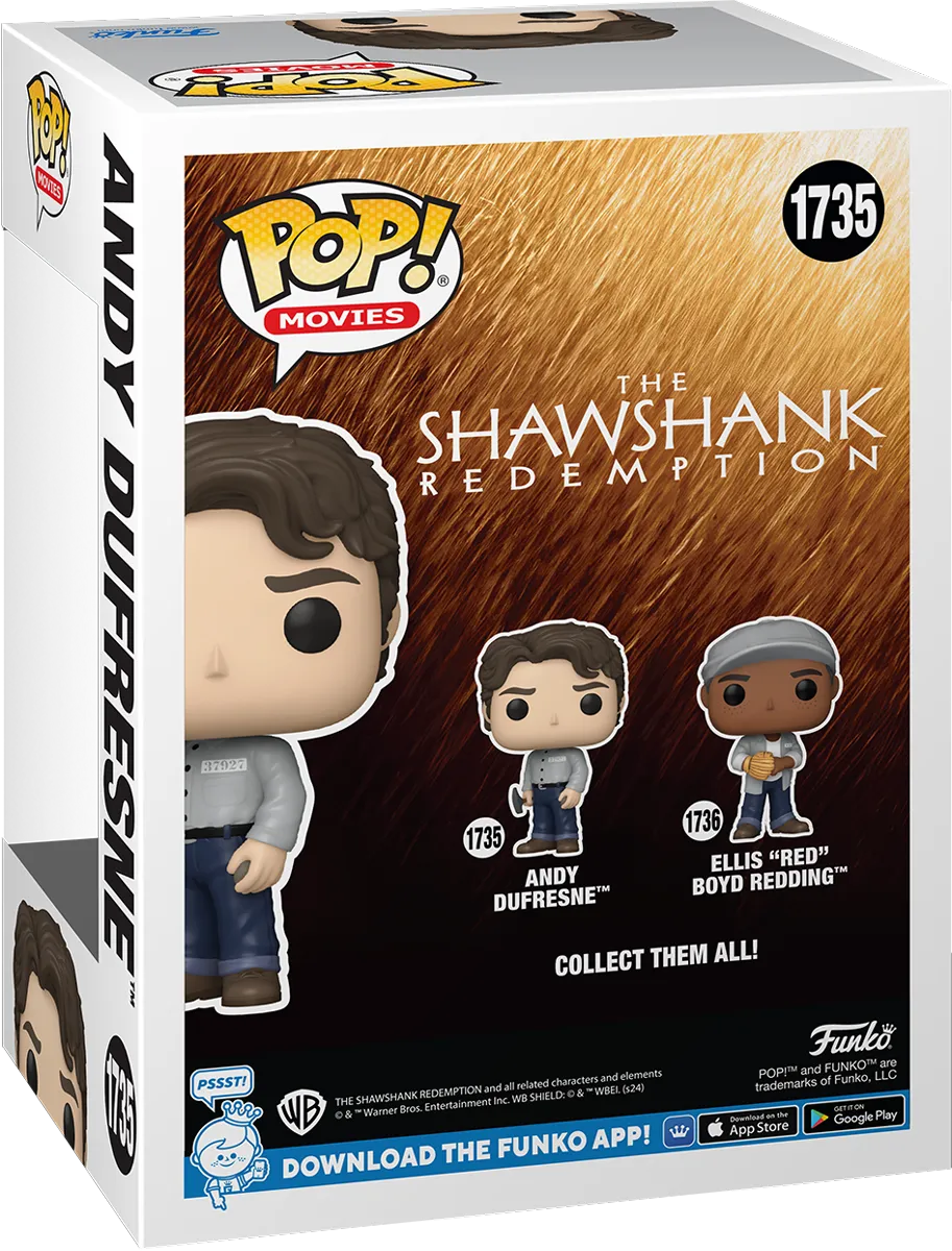 FUN80230 The Shawshank Redemption - Andy Dufresne Pop! Vinyl - Funko - Titan Pop Culture