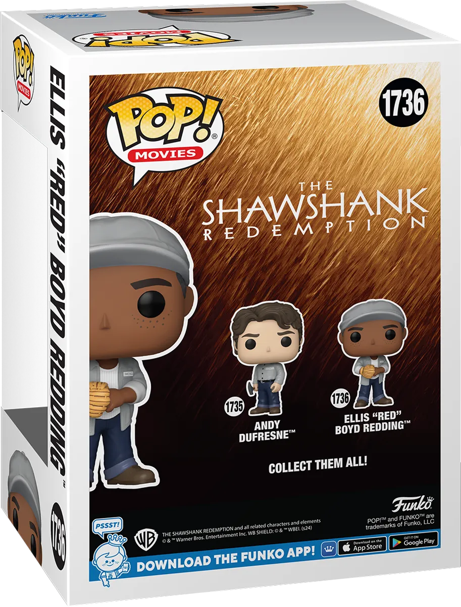 FUN80231 The Shawshank Redemption - Ellis 'Red' Boyd Redding Pop! Vinyl - Funko - Titan Pop Culture