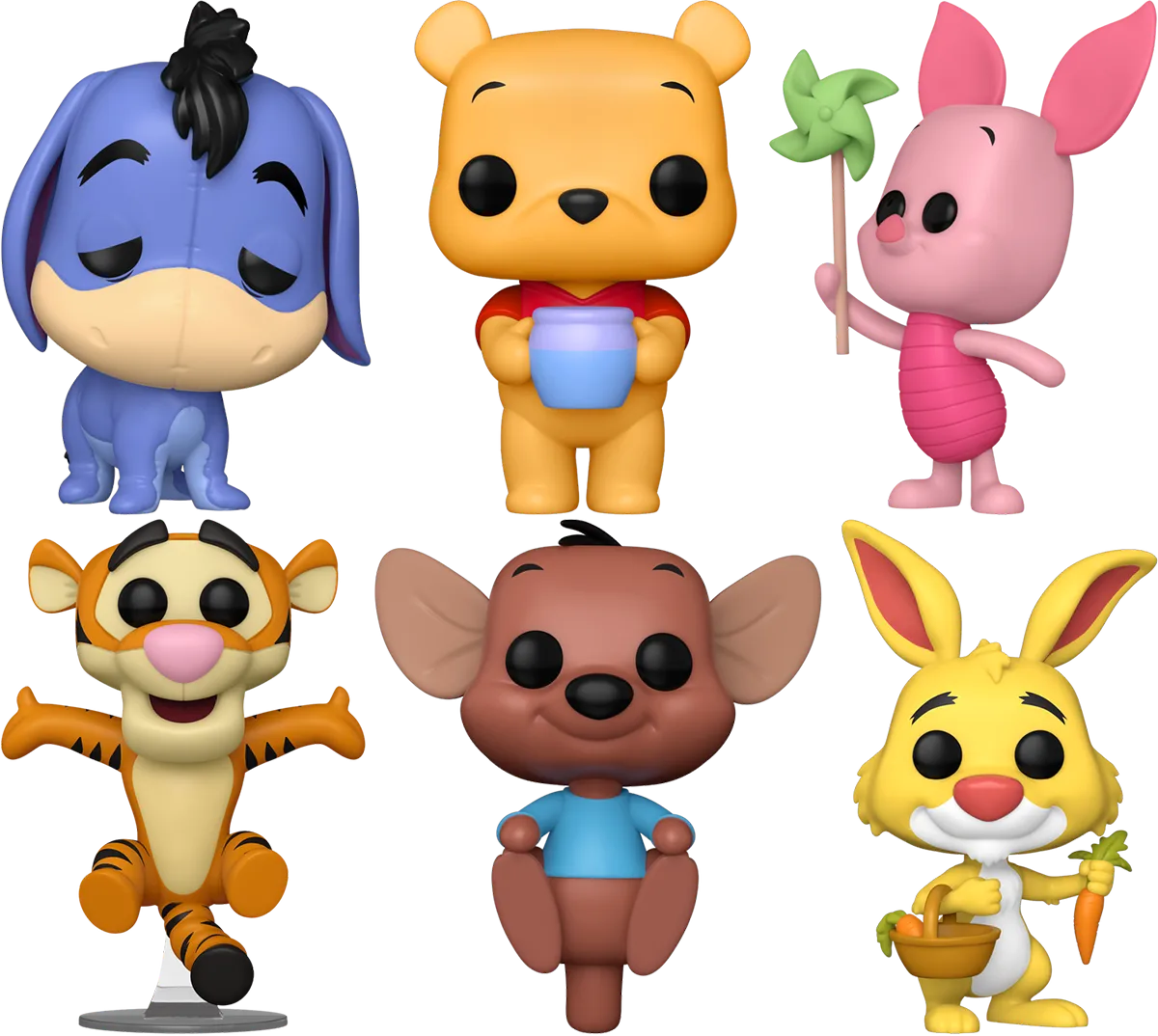 FUN80236 + FUN80237 + FUN80238 + FUN80239 + FUN80240 + FUN80241 Winnie the Pooh - Hundred Acre Wood Pop! Vinyl Bundle (Set of 6) - Funko - Titan Pop Culture