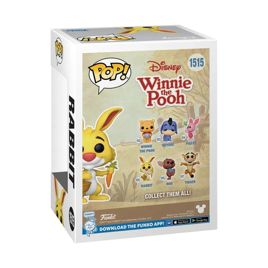 FUN80239 Winnie the Pooh - Rabbit Pop! Vinyl - Funko - Titan Pop Culture