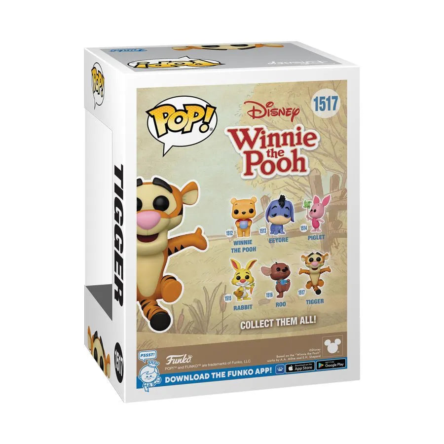 FUN80241 Winnie the Pooh - Tigger Pop! Vinyl - Funko - Titan Pop Culture