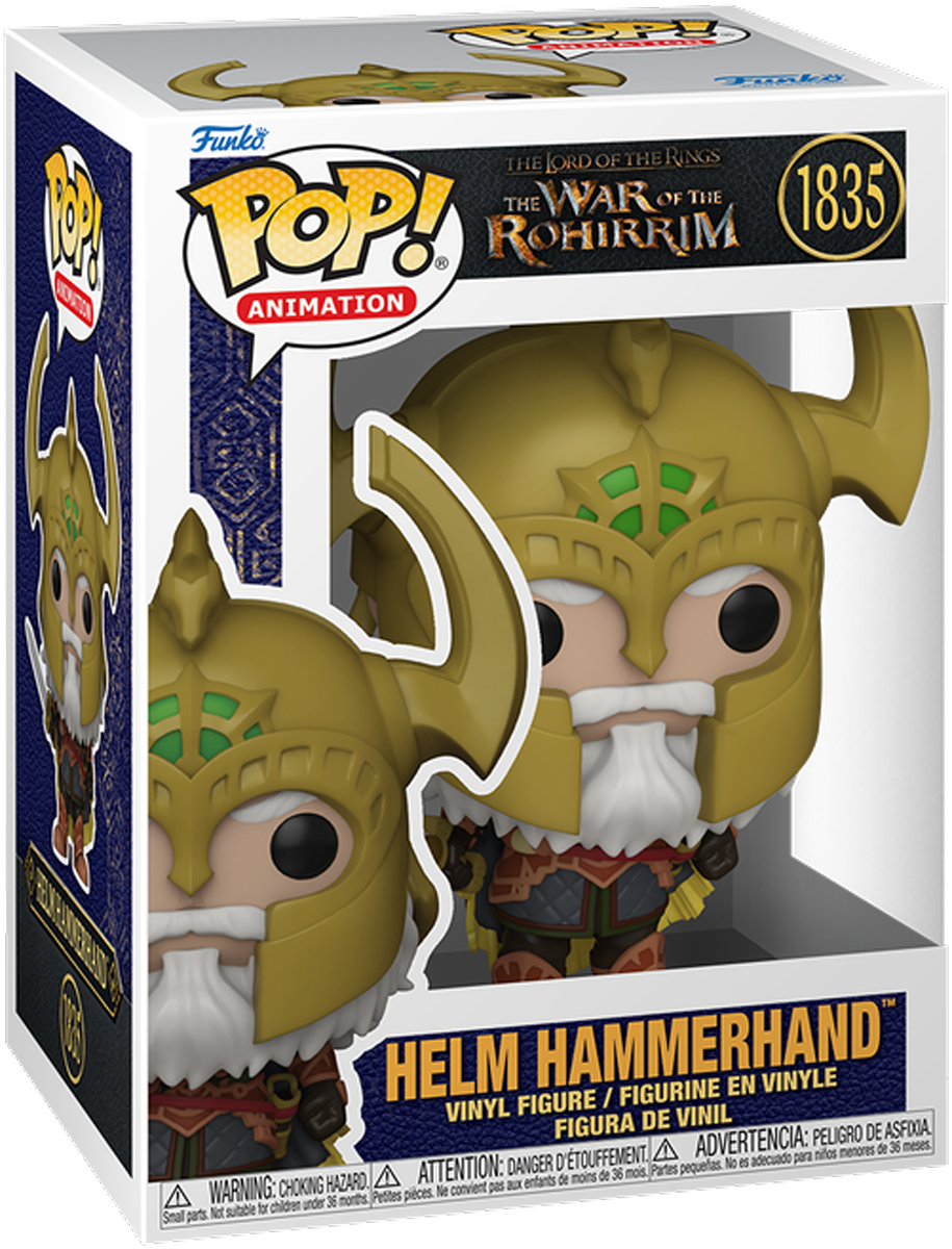 FUN80247 The Lord of the Rings: The War of the Rohirrim - Helm Hammerhand Pop! Vinyl - Funko - Titan Pop Culture