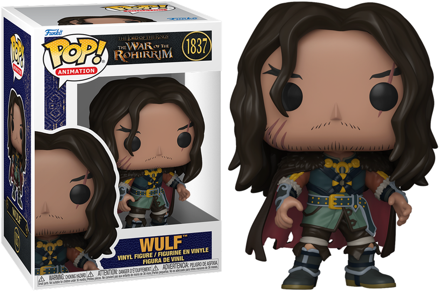 FUN80248 The Lord of the Rings: The War of the Rohirrim - Wulf Pop! Vinyl - Funko - Titan Pop Culture