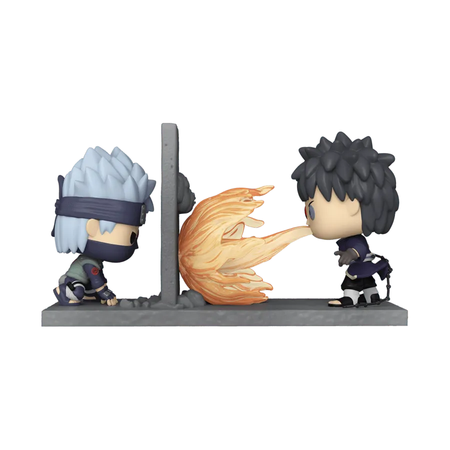 FUN80256 Naruto - Kakashi Vs Obito Pop! Vinyl Moment - Funko - Titan Pop Culture