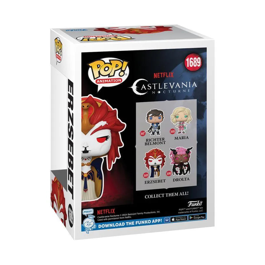 FUN80271 Castlevania: Nocturne - Erzsebet Pop! Vinyl - Funko - Titan Pop Culture